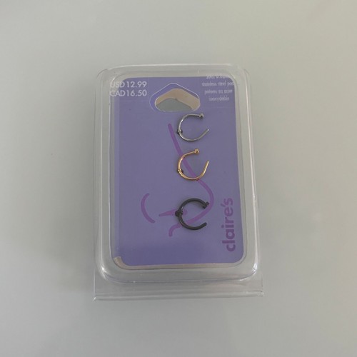 Claire pack nose rings - claire’s,